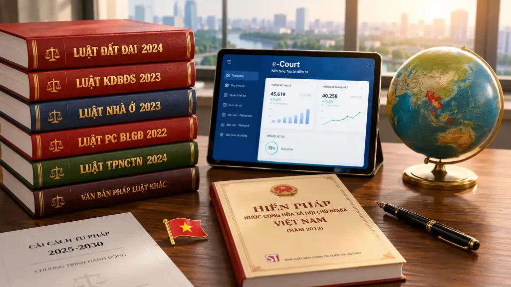 cải cách tư pháp 2025-2030