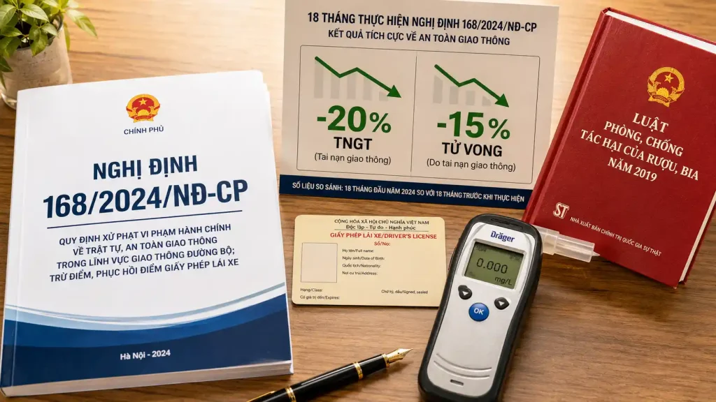 Nghị Định 168/2024 — Nồng Độ Cồn Siết Chặt